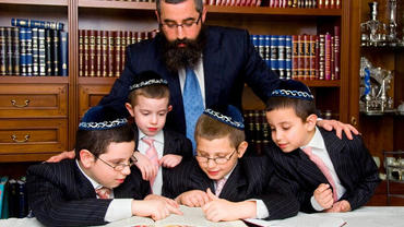 Воспитание детей в еврейских семьях